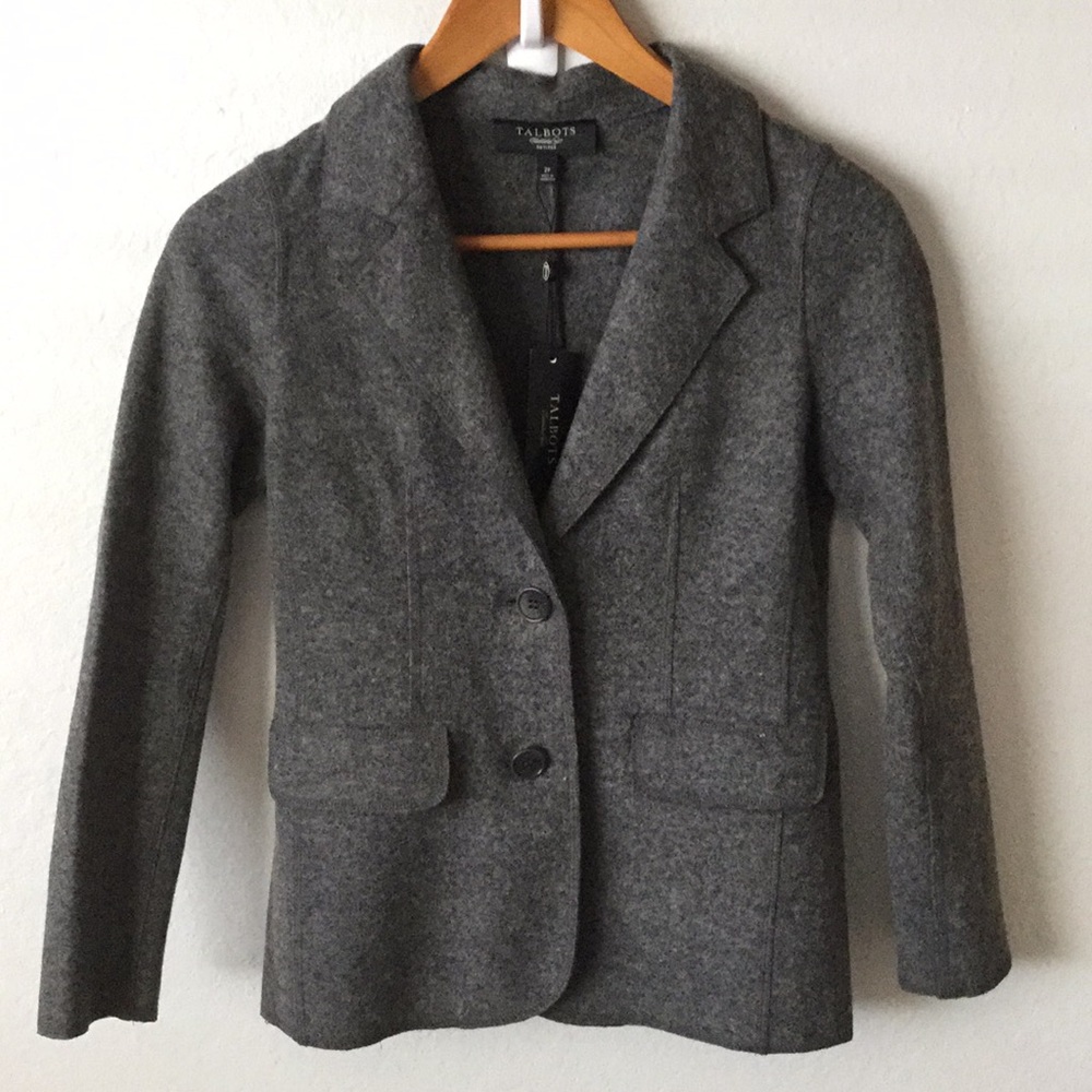 NWT Talbots wool blazer